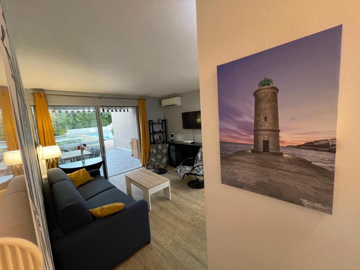 Le Solea - Cassis Centre Residence Le Club Avec Piscine Et Garage Pour 2-4 Personnes Εξωτερικό φωτογραφία